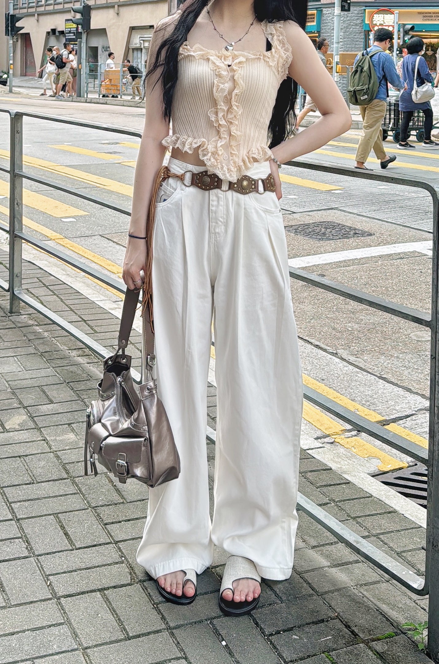 [ 必必必必入手超正版型褲子！] Ann Denim Jeans / ivory