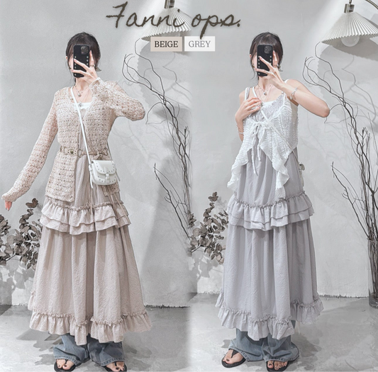 [ 現貨/預訂 𐙚˙⋆.] fanni ops / 2 colors