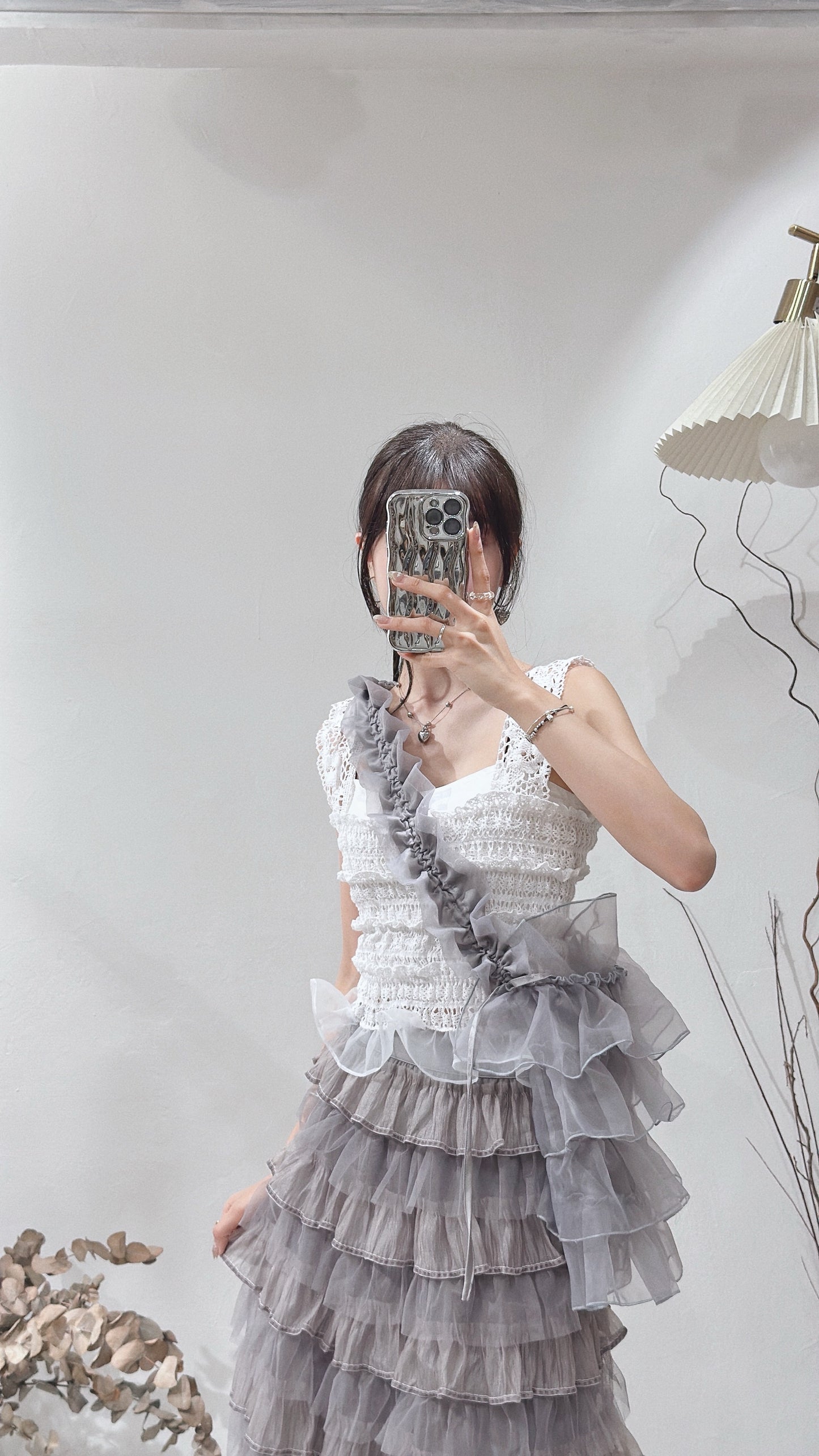 [ 預訂⋆˚✿˖° ] bohemian vest / white