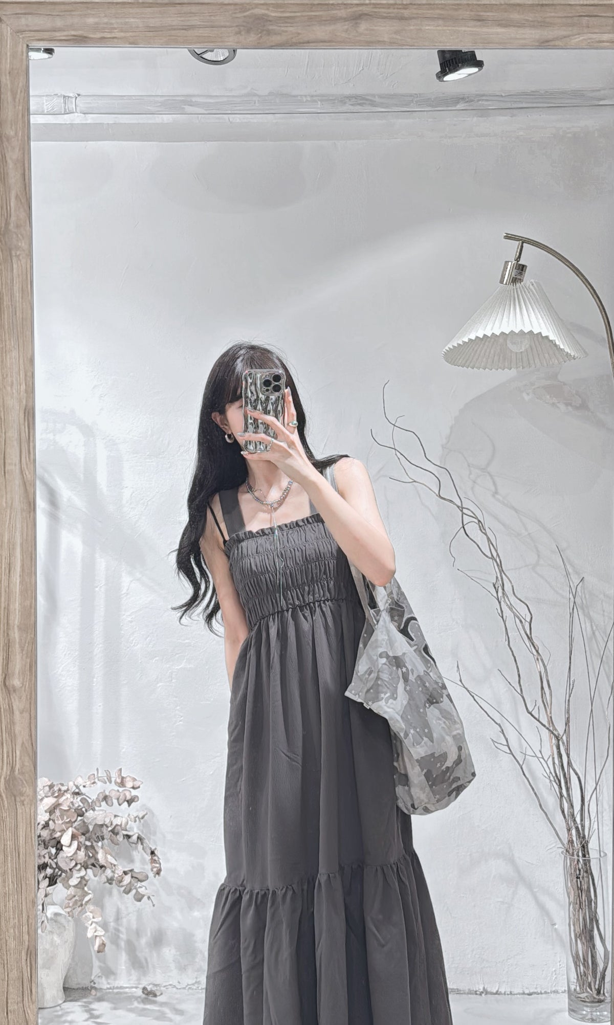 [ 預訂 🪽⋆ ] summer shirring ops / 2 colors