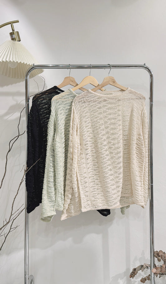 [ 現貨 / 預訂 ˖᯽ ݁˖ ] oversized crew neck top / 3 colors