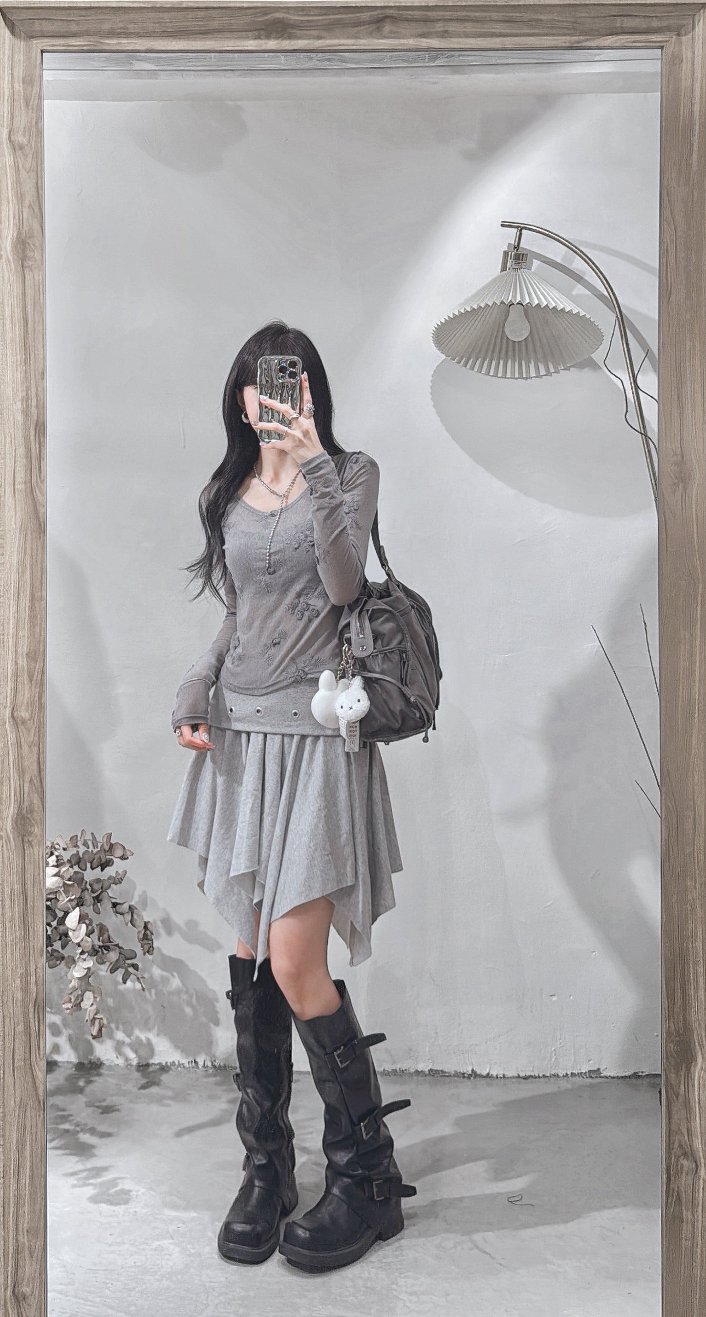 [ ✰ 預訂 ] eyelet skirt / 3 colors