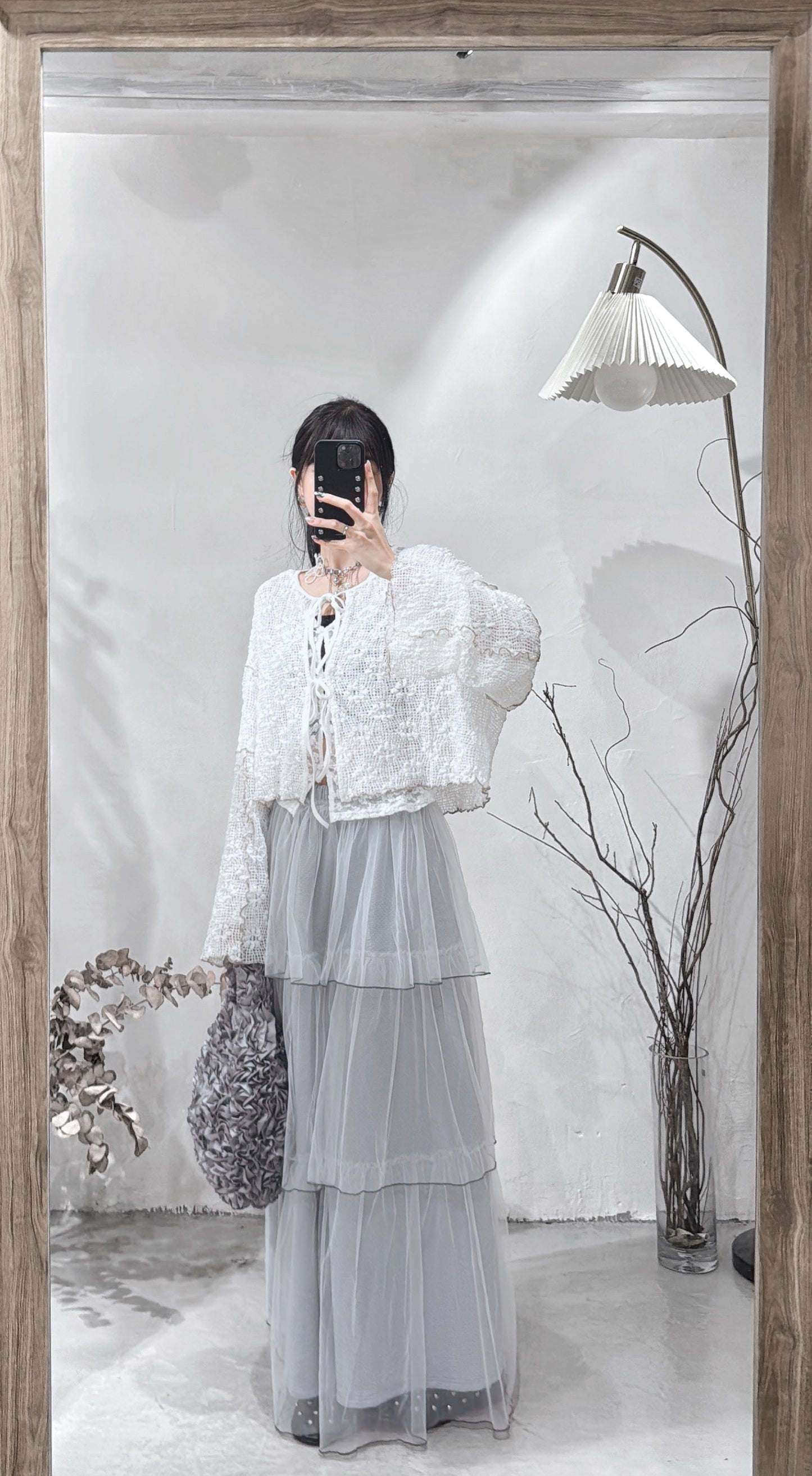 [ 現貨/預訂 ˚.🎀༘⋆][ 超美布料！] dot dot ginni outer / 3 colors