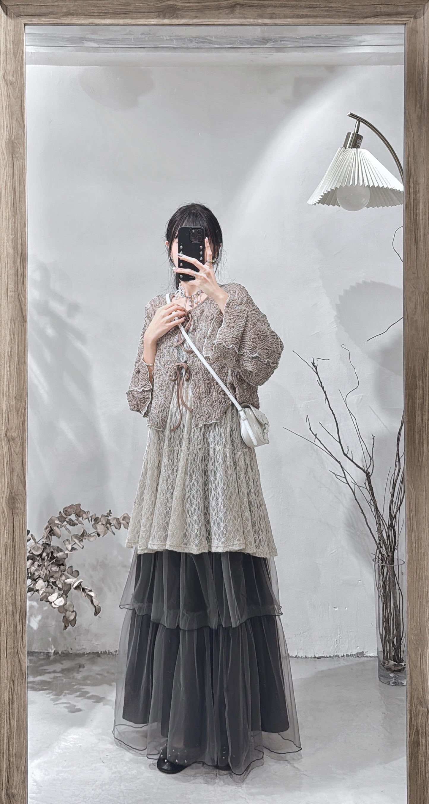 [ 現貨/預訂 ˚.🎀༘⋆][ 超美布料！] dot dot ginni outer / 3 colors