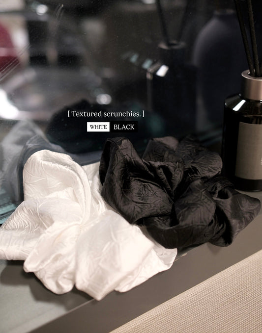 [ 🇰🇷限時連線價至16/7 𐙚⋆°⋆♡] textured scrunchie