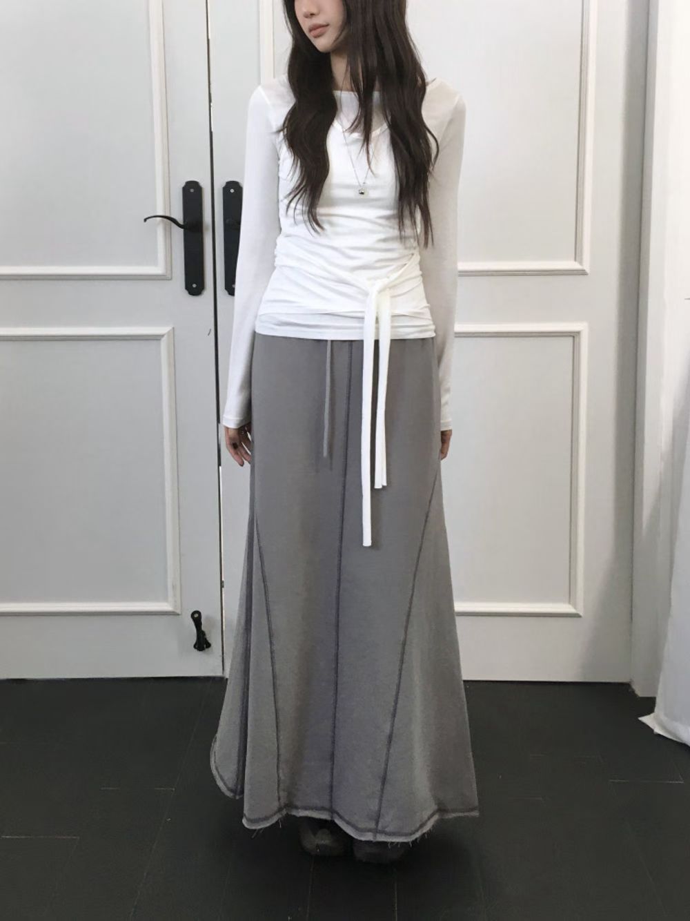 [ 預訂 ⋆𐙚 ̊ ] [ 店主自留款！] lining long skirt