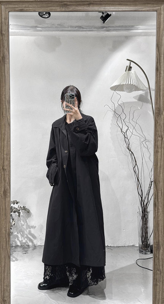 Oversized trench coat