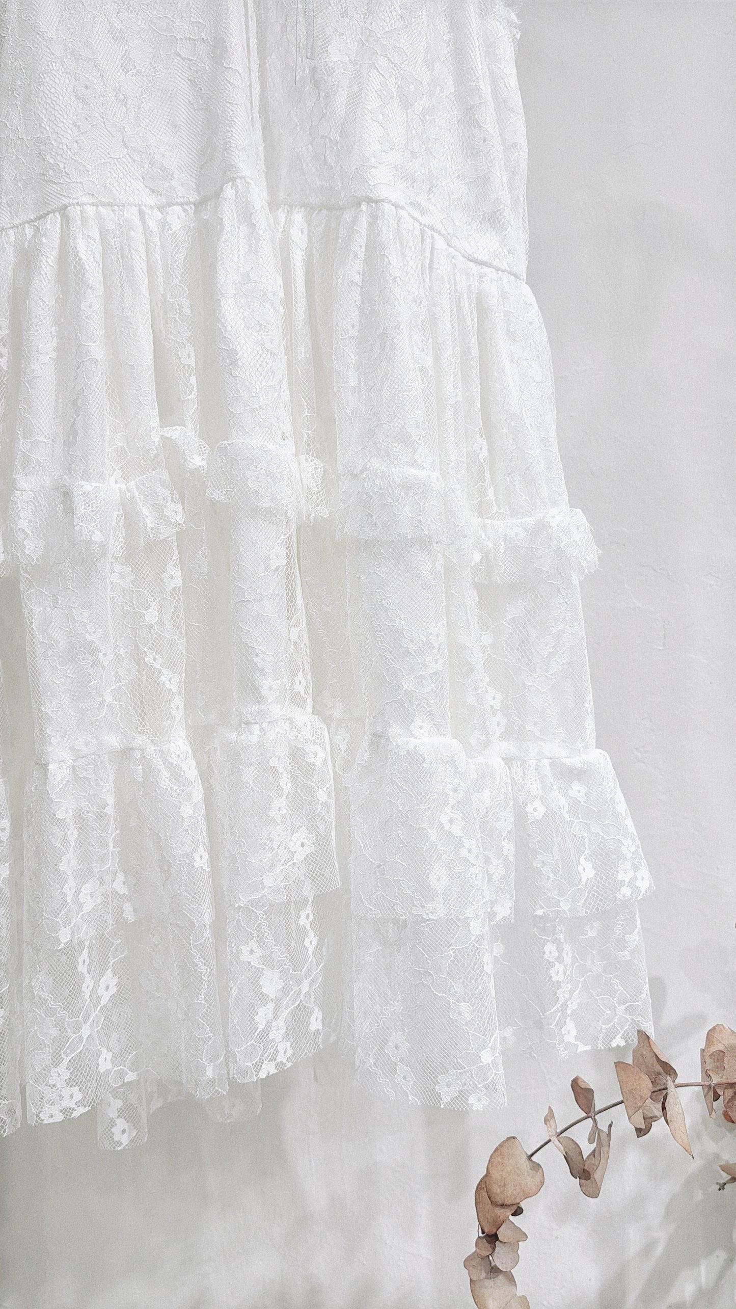 [ DDD made ₊˚⊹♡ ] [ 法式感！] Aura lace dress