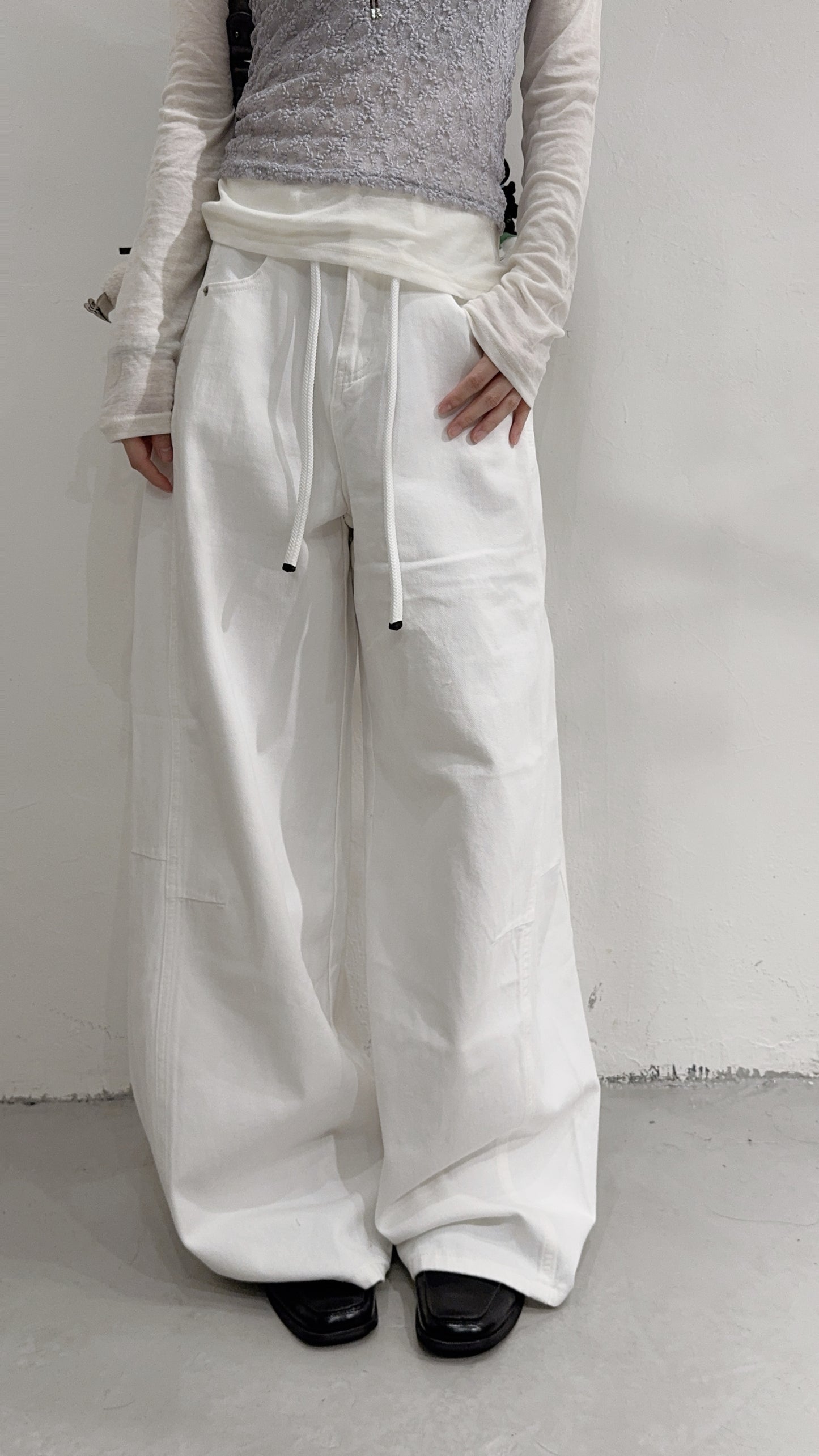 [ 預訂 ༠°◞✭ ゛] [ my picks! ] rope jeans • 3 colors