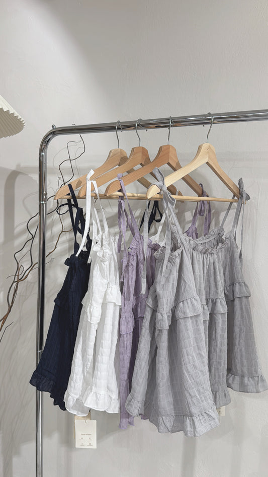 [24HRS 首批價！] Ruffle luna cami / 4 colors