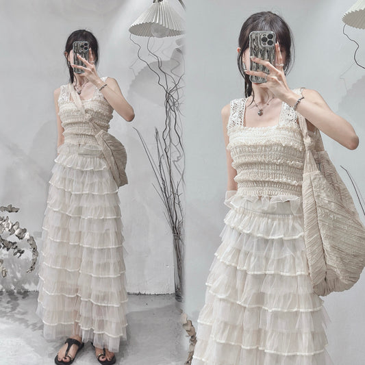 [ 預訂⋆˚✿˖° ] bohemian vest / beige