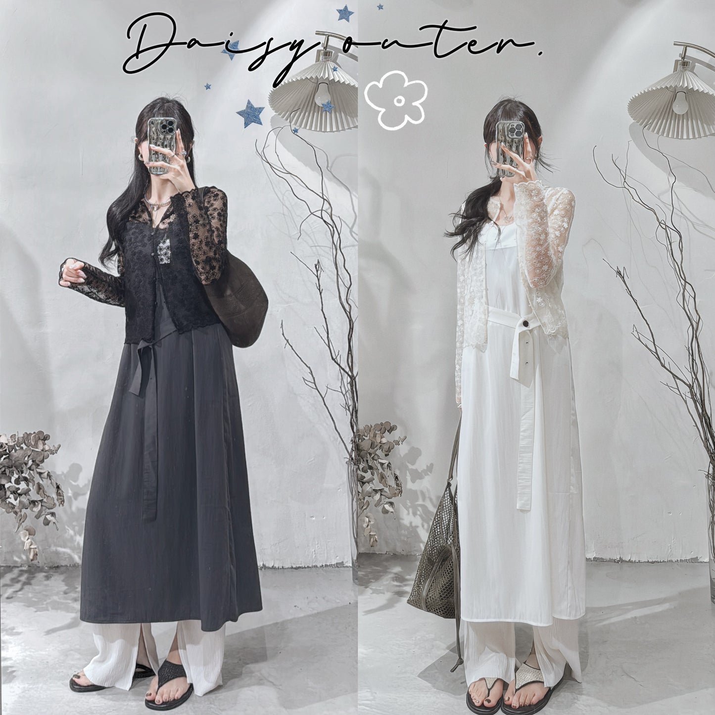 [ 現貨 / 預訂  ༠°◞✭ ゛] daisy outer • 2 colors