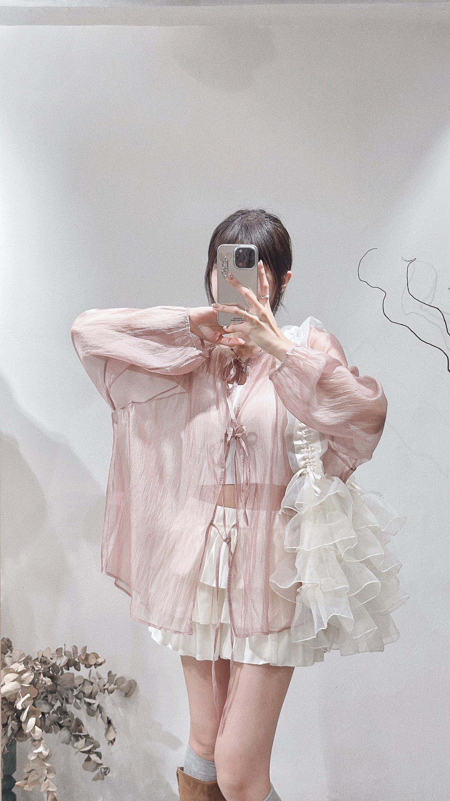 [ 48HRS首批價！] Bouquet Blouse / pink