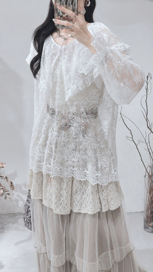 [ 三月限定！ꕤ . ݁₊] set 0318 · white