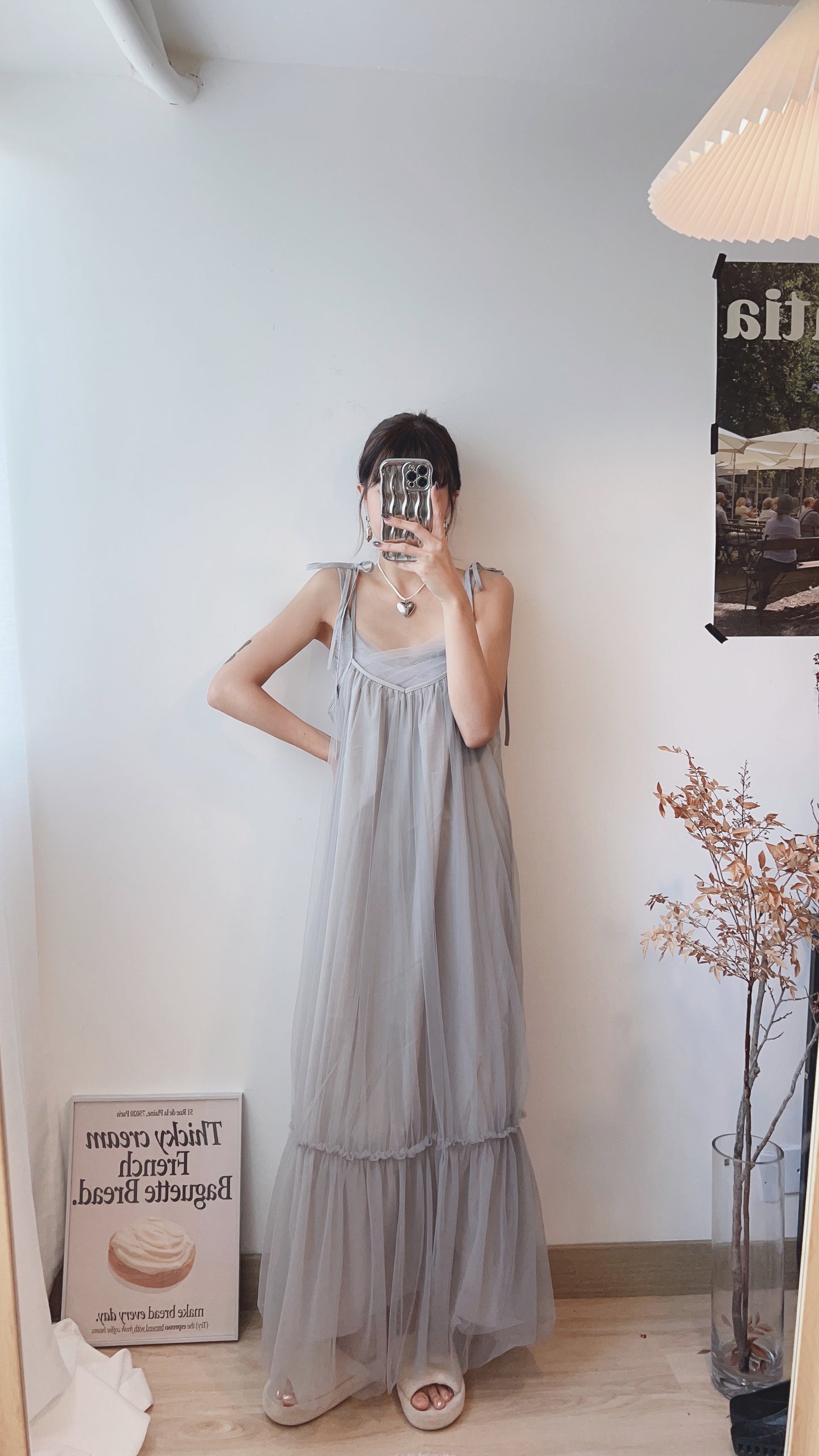 (超仙的一件✨) vient ops/ light grey