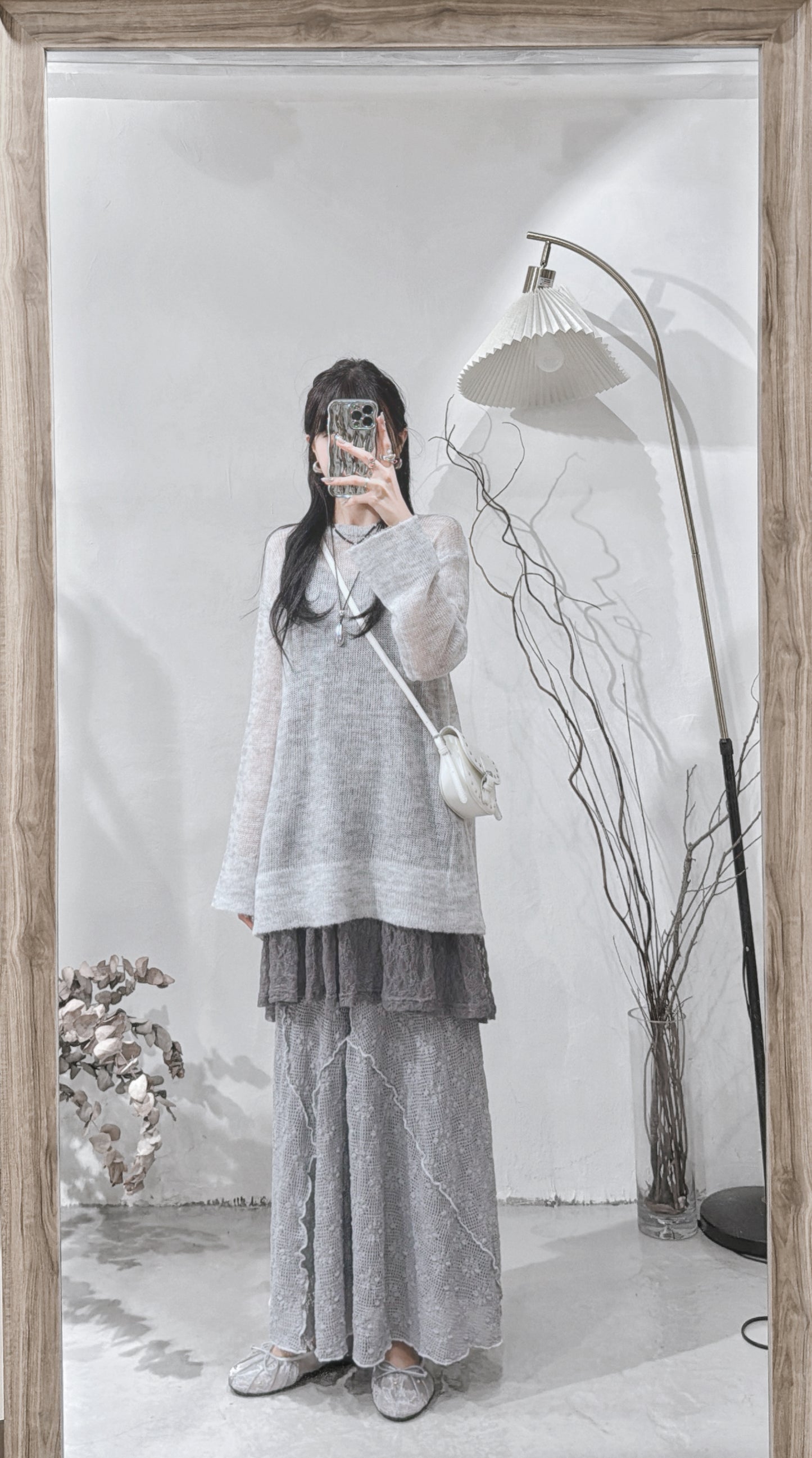 [ 三月限定！ꕤ . ݁₊] set 0305 • grey