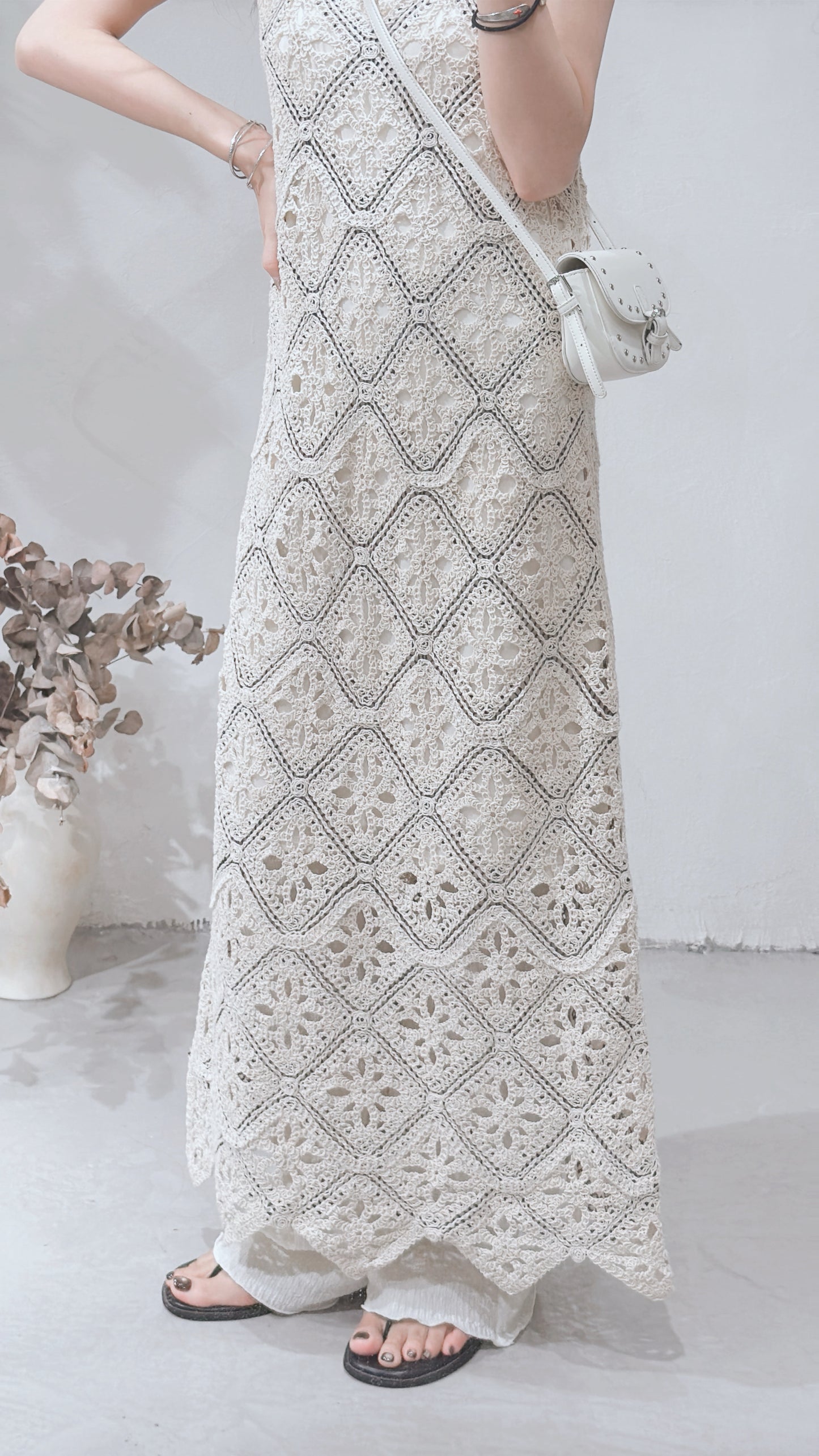 [ 現貨 / 預訂🪽⋆ ՙִՙ ] crocheted ops • mixed color