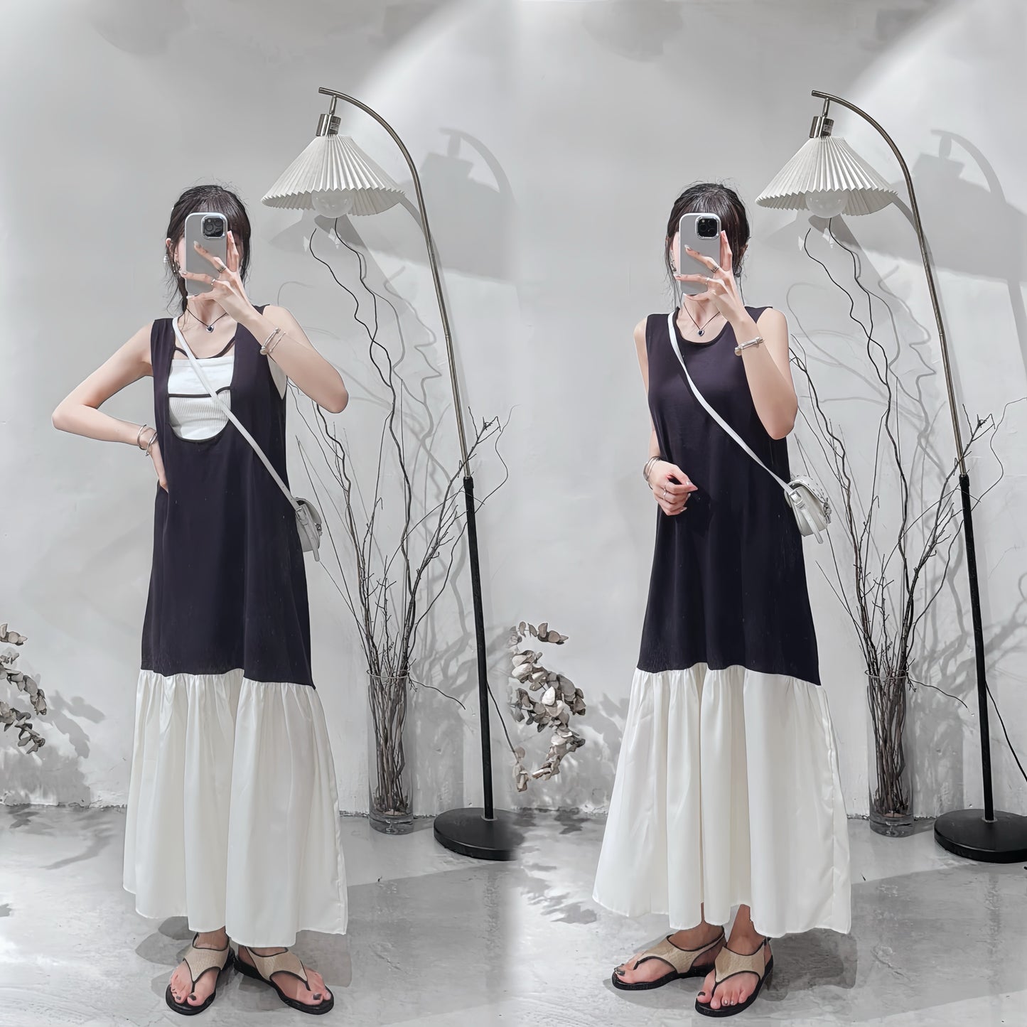 [ 現貨/預訂 ⊹ ࣪ ˖ ] knit midi dress