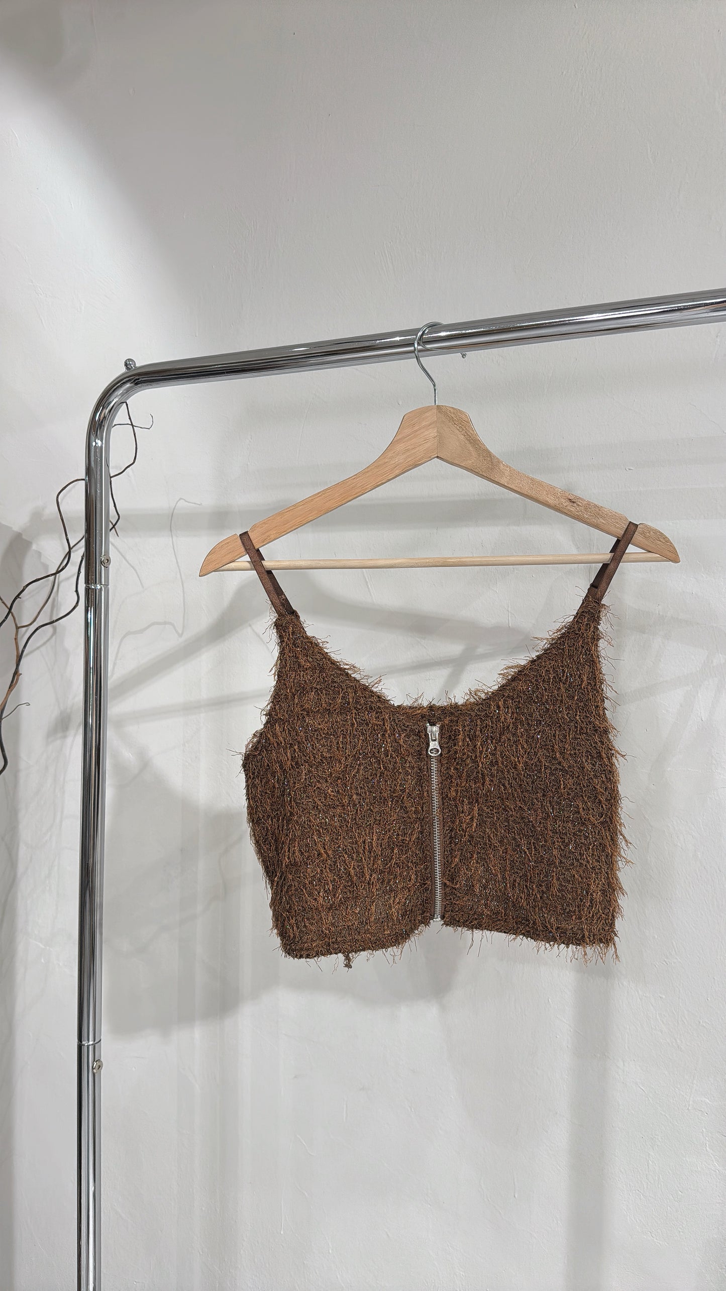 [現貨] Feather cami / brown