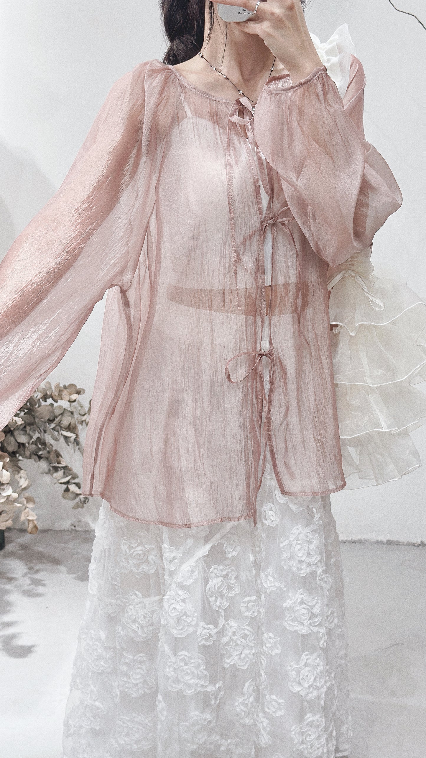 [ 48HRS首批價！] Bouquet Blouse / pink