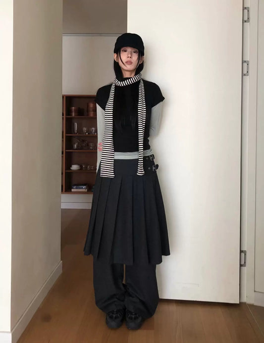 [ 預訂 ⋆𐙚 ̊ ] [ 店主自留款！] bucket pleated pants / 2 colors