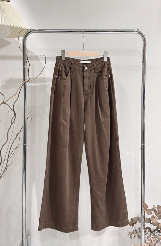 [ 預訂.˚‧💭][ 完美的牛仔褲！] Ann denim jeans / brown