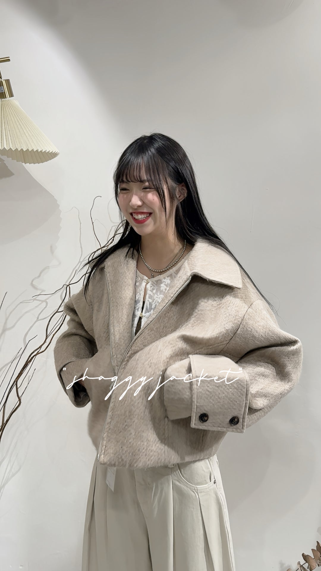 [ 現貨 / 預訂 ⋆𐙚 ̊ ] [ 日系外套！] Shaggy jacket / 2 colors