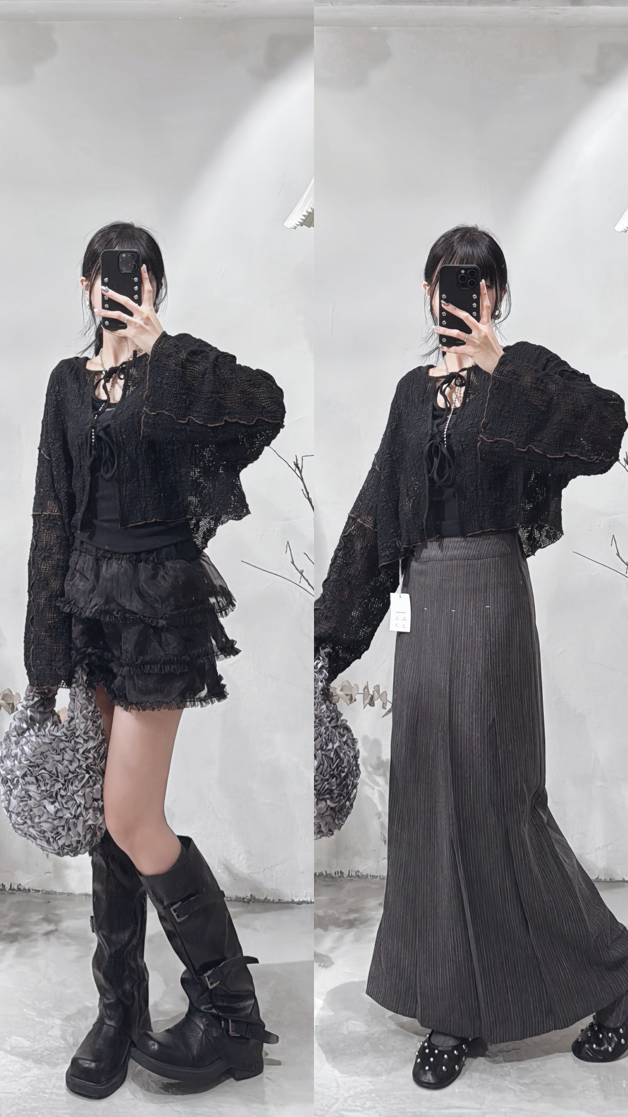 [ 現貨/預訂 ˚.🎀༘⋆][ 超美布料！] dot dot ginni outer / 3 colors