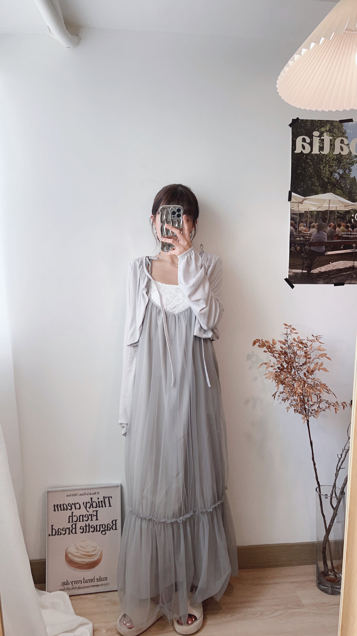(超仙的一件✨) vient ops/ light grey