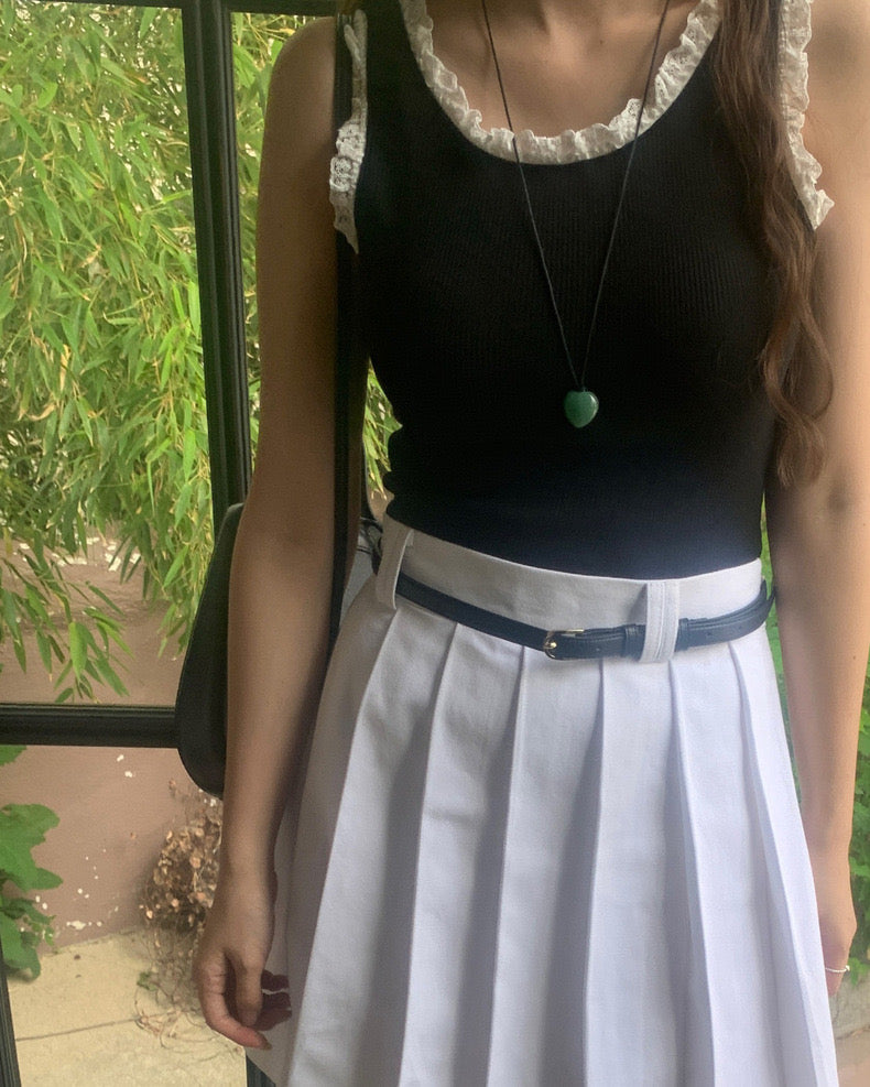 【💝超美內搭!】法式感滿滿のLACE VEST / 5 colors