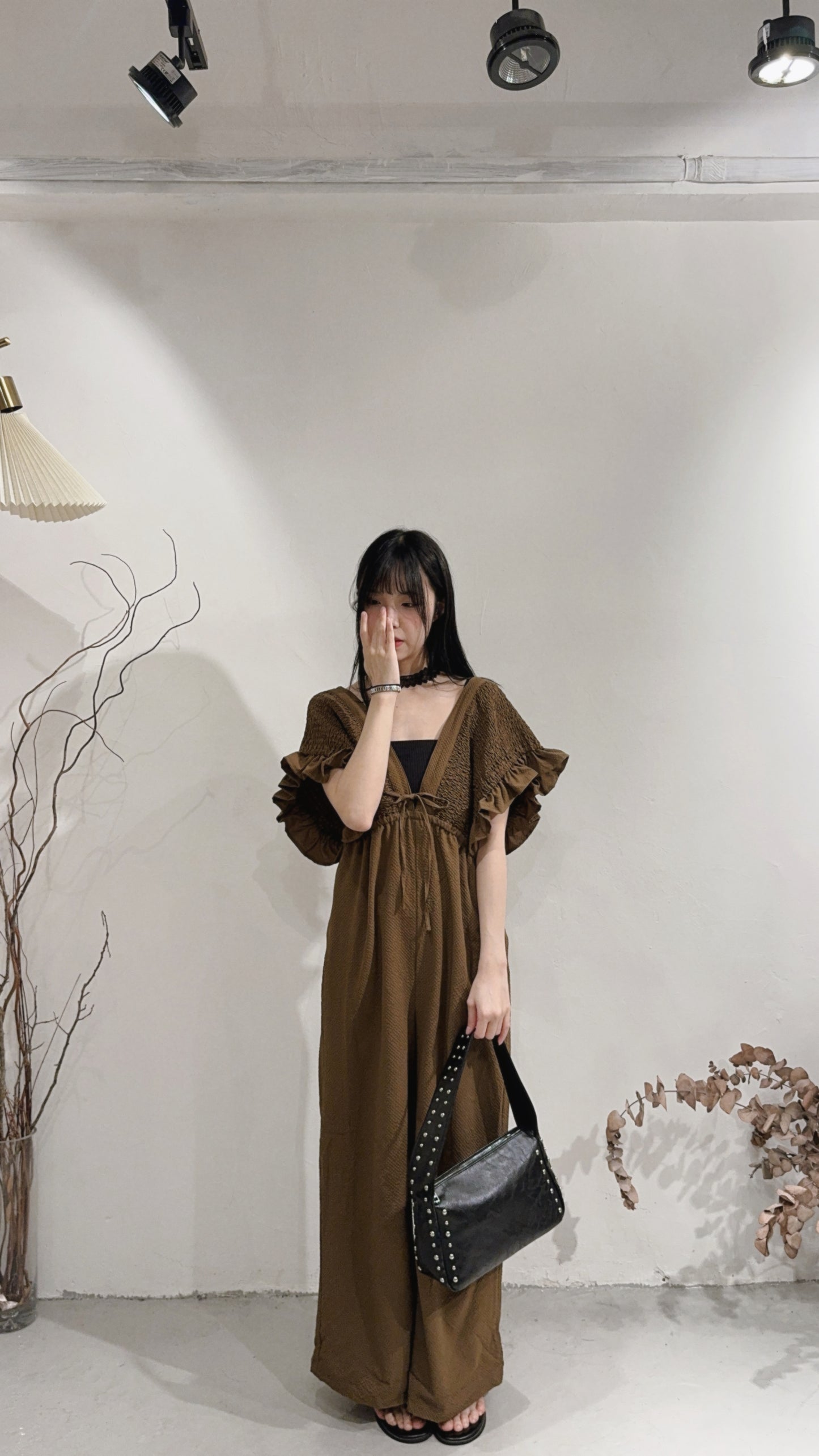 [ 現貨 / 預訂  ₊˚⊹♡ ] Romper Jumpsuit / 2 colors