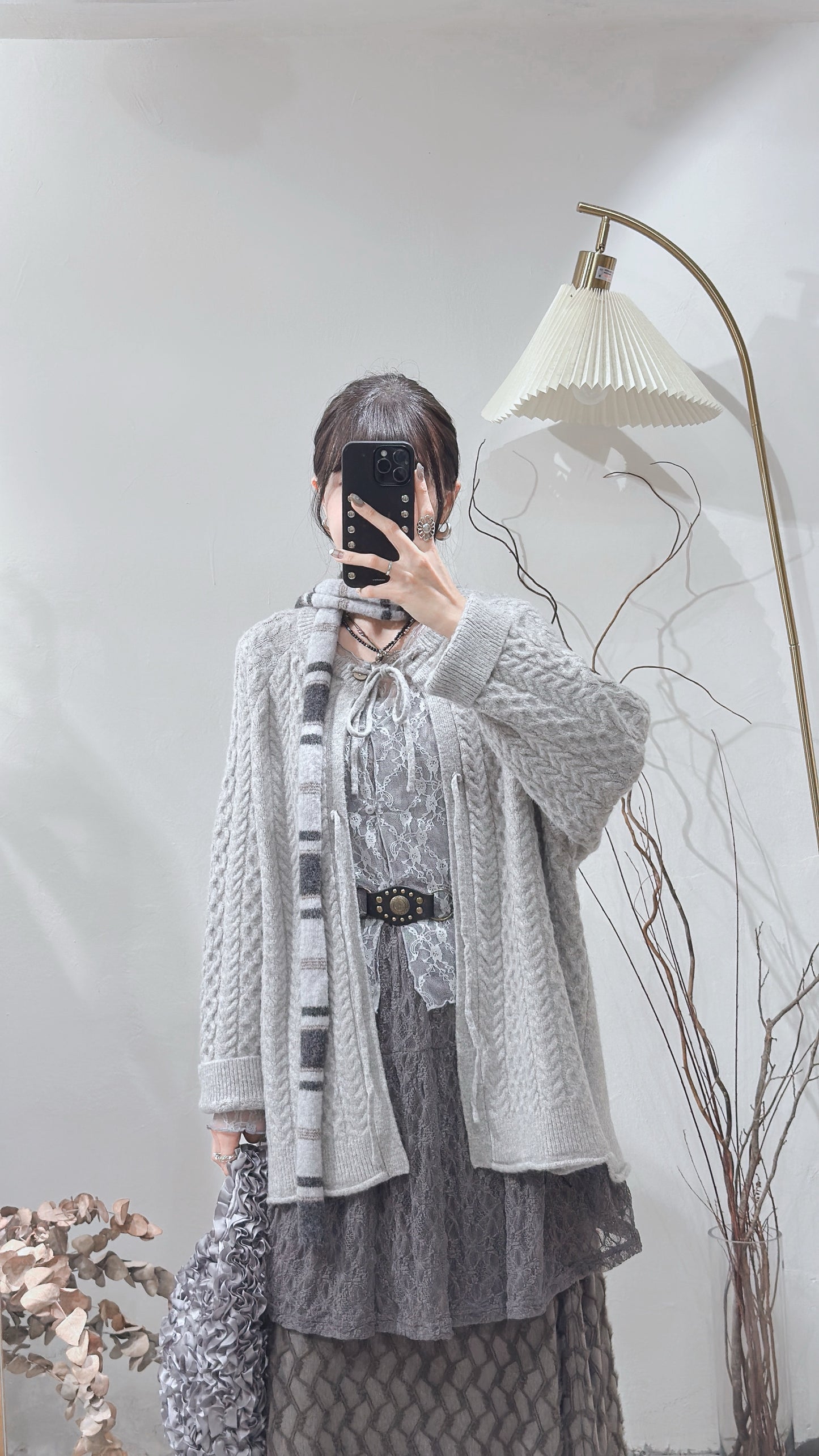 [ 一月限定！ꕤ . ݁₊] set 0132/ grey