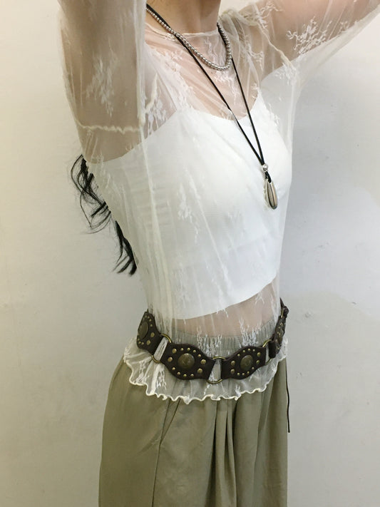 [ ddd made 🪽⋆ ] [ 現貨 ] gillian lace top / 2 colors