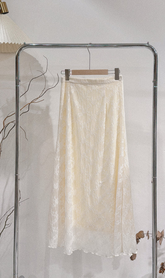 [ DDD made ₊˚⊹♡ ] kinki skirt / ivory