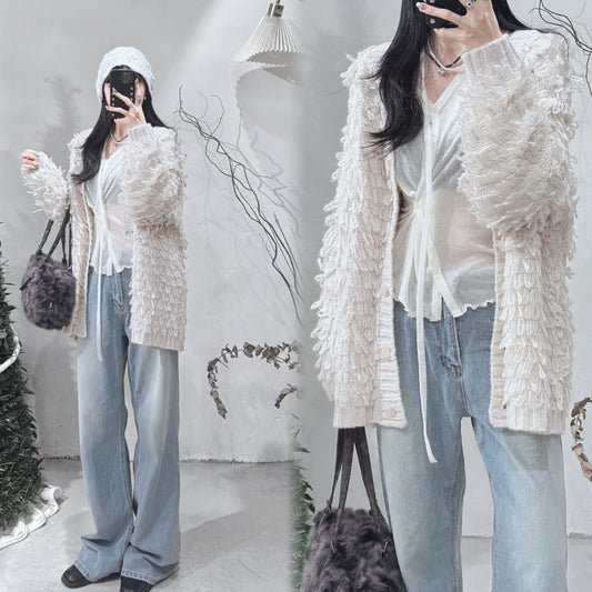 【日系感 UP 🔝 】Hayee outer/ ivory