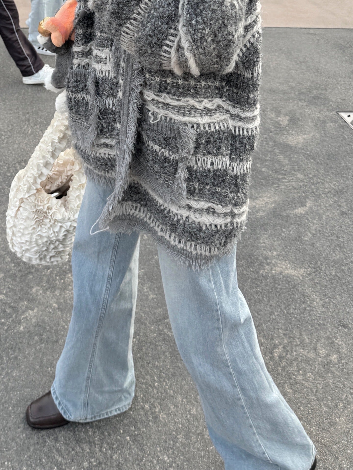 [ 預訂 ⋆𐙚 ̊ ] [ 大推！超特別！] frayed vintage cardigan