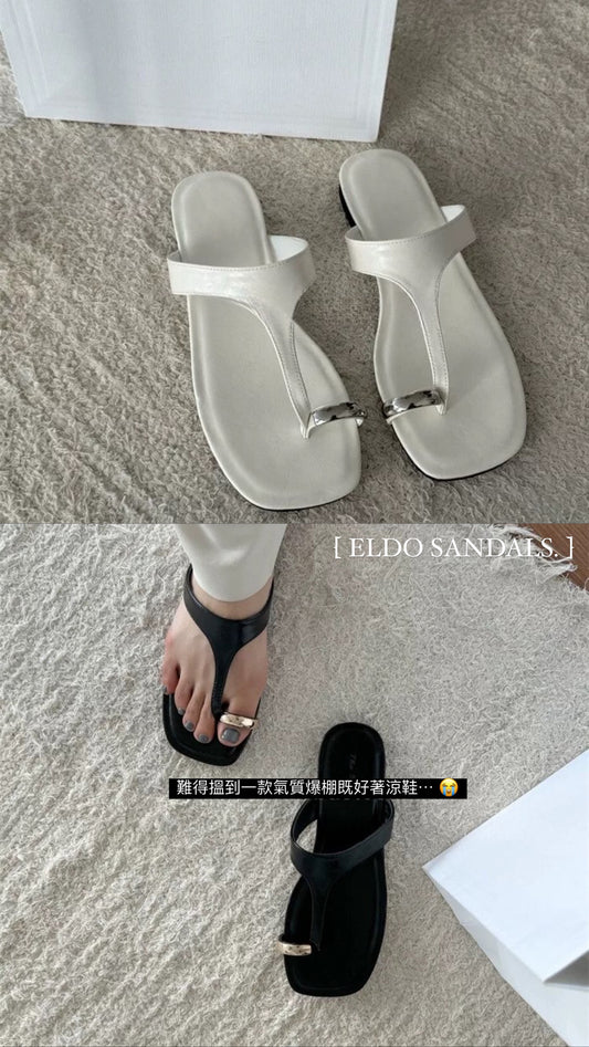 [ 好穿！顯氣質！] Eldo sandals / 2 colors