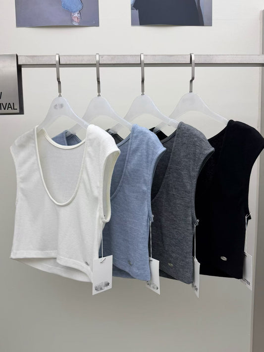 [ dudeinKR 限時連線價！🇰🇷⋆. ] aima vest / 4 colors