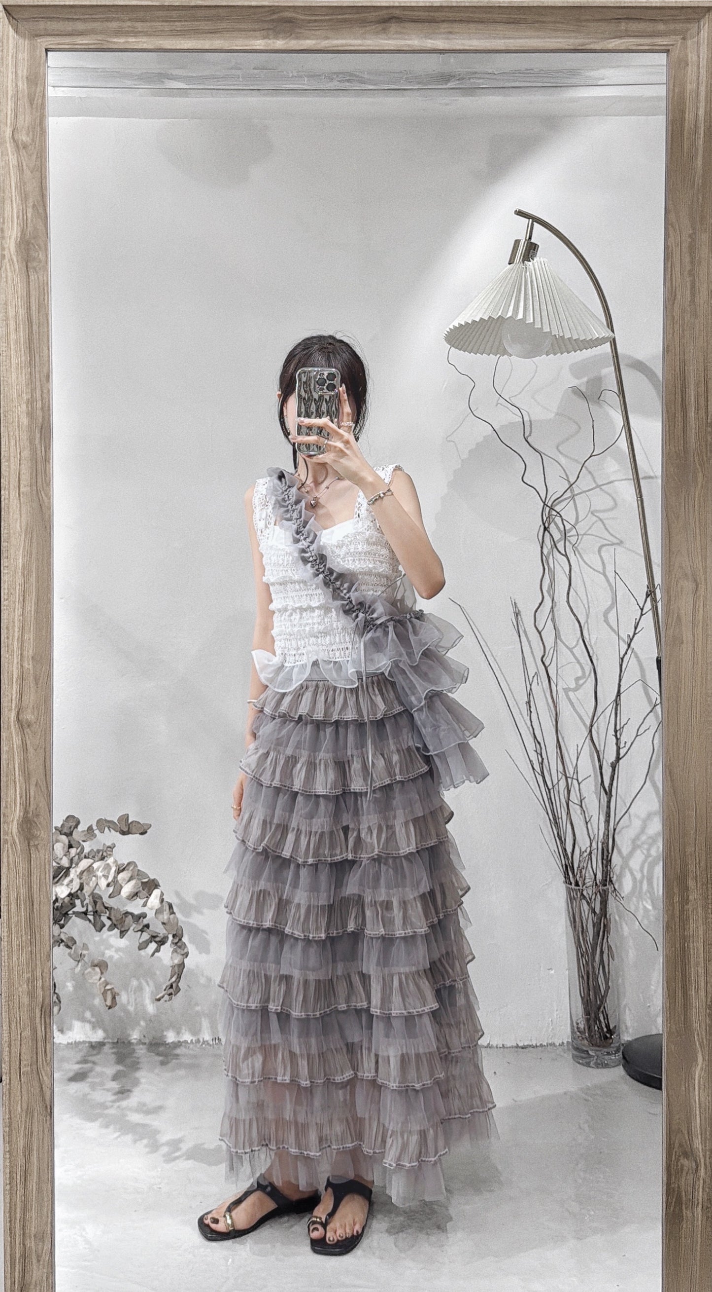 [ 預訂⋆˚✿˖° ] bohemian vest / white