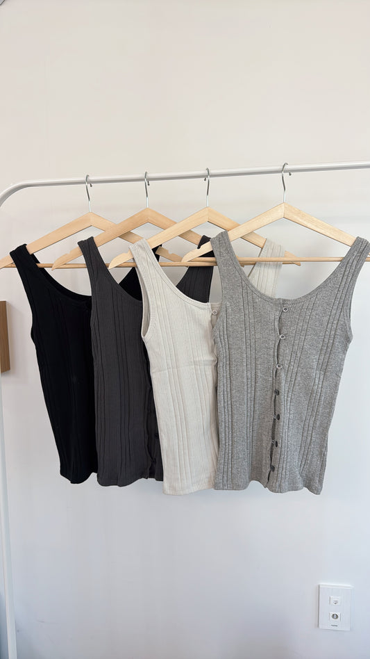 [ dudeinKR 限時連線價！🇰🇷⋆. ] front button vest / 4 colors