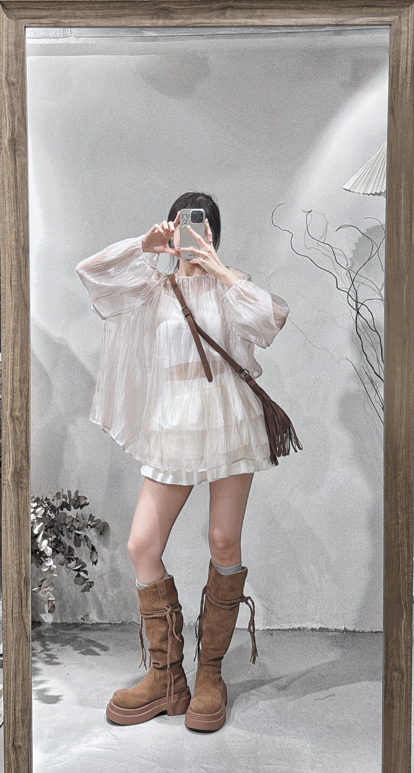 [ 48HRS首批價！] Bouquet Blouse / beige