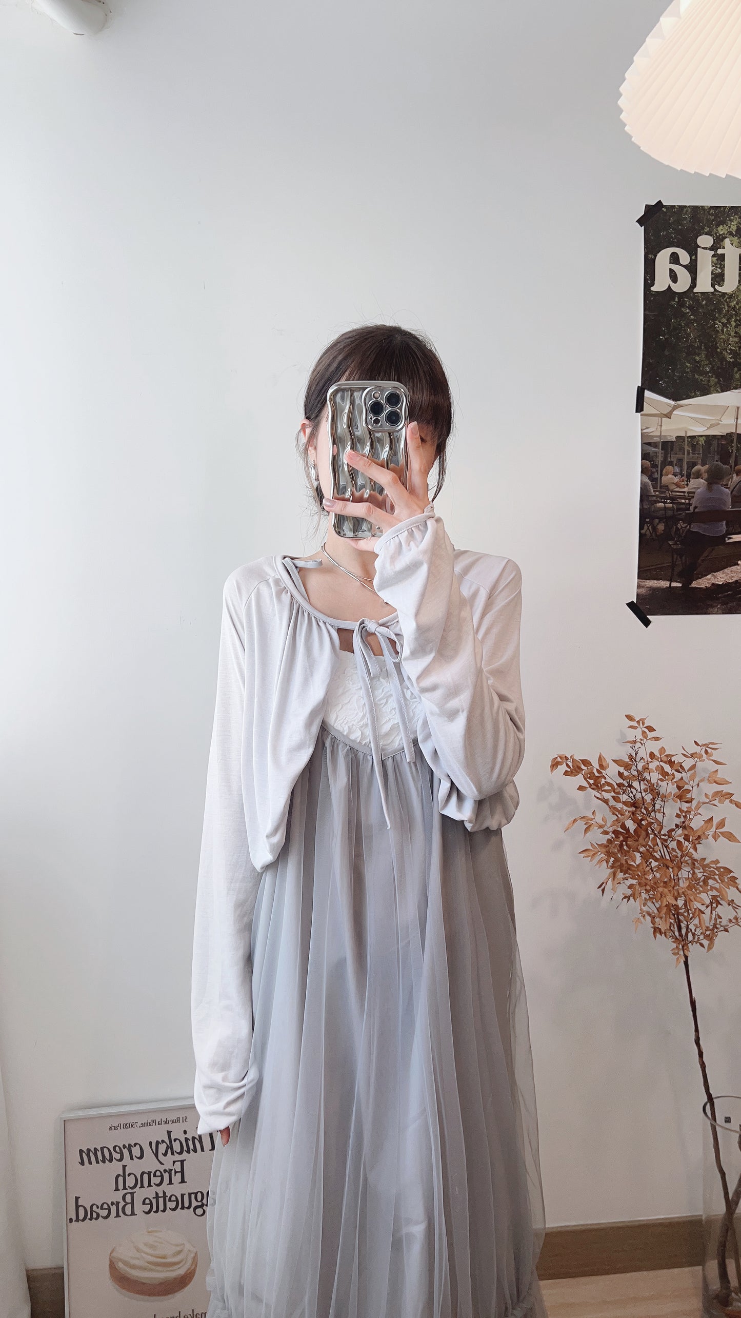 (超仙的一件✨) vient ops/ light grey