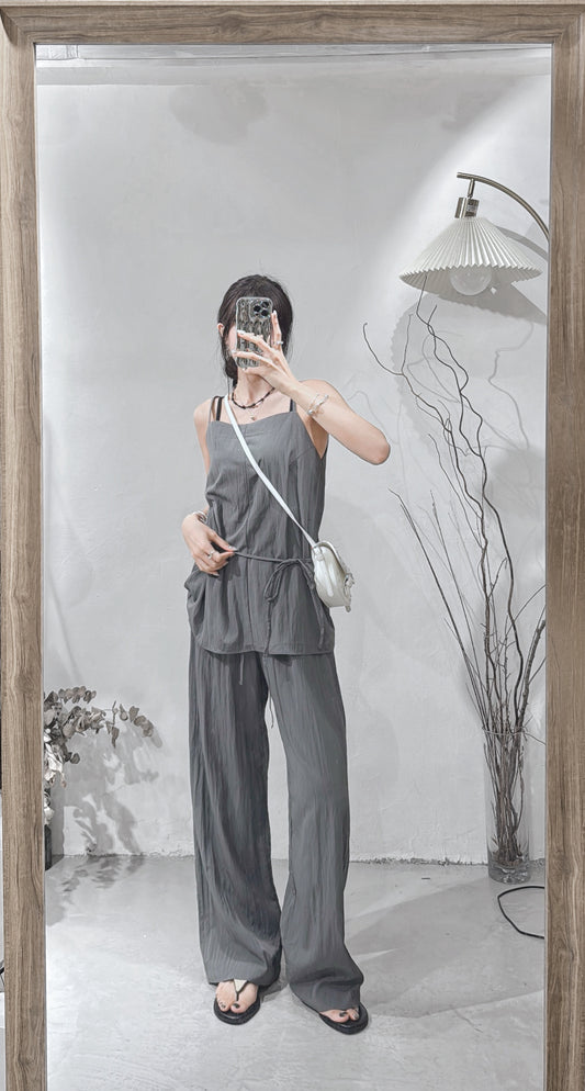 [ 店主自留 𐙚⋆°⋆♡] tia set / navy