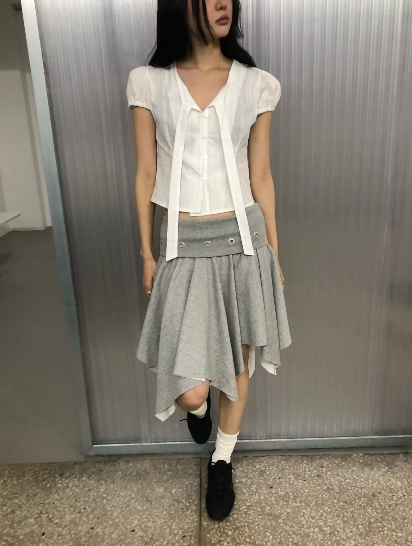 [ ✰ 預訂 ] eyelet skirt / 3 colors