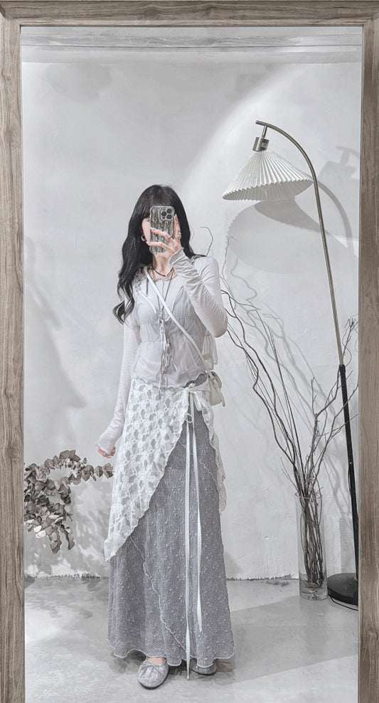 [ 三月限定！ꕤ . ݁₊] set 0307 · grey