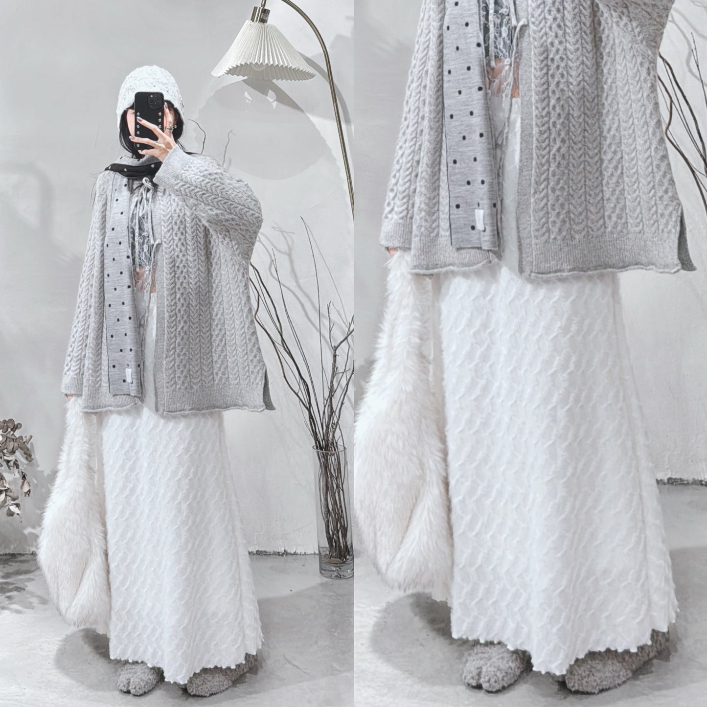 [ 預訂 / 現貨  ˚.🎀༘⋆] feather mermaid skirt / 4 colors