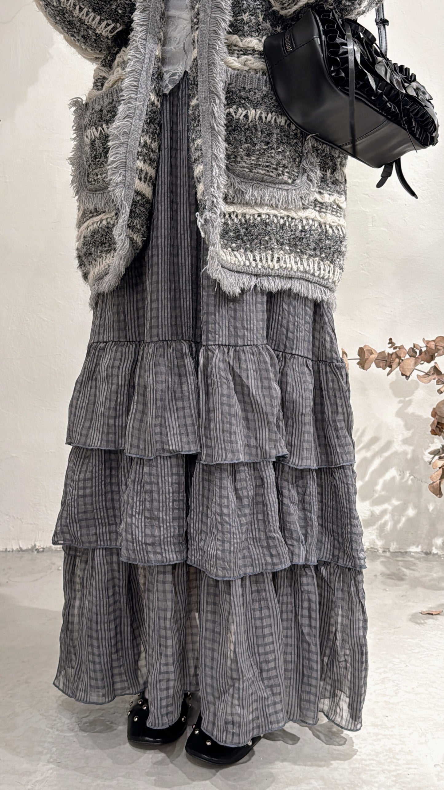 [ 預訂 ⋆𐙚 ̊ ] [ 大推！超特別！] frayed vintage cardigan