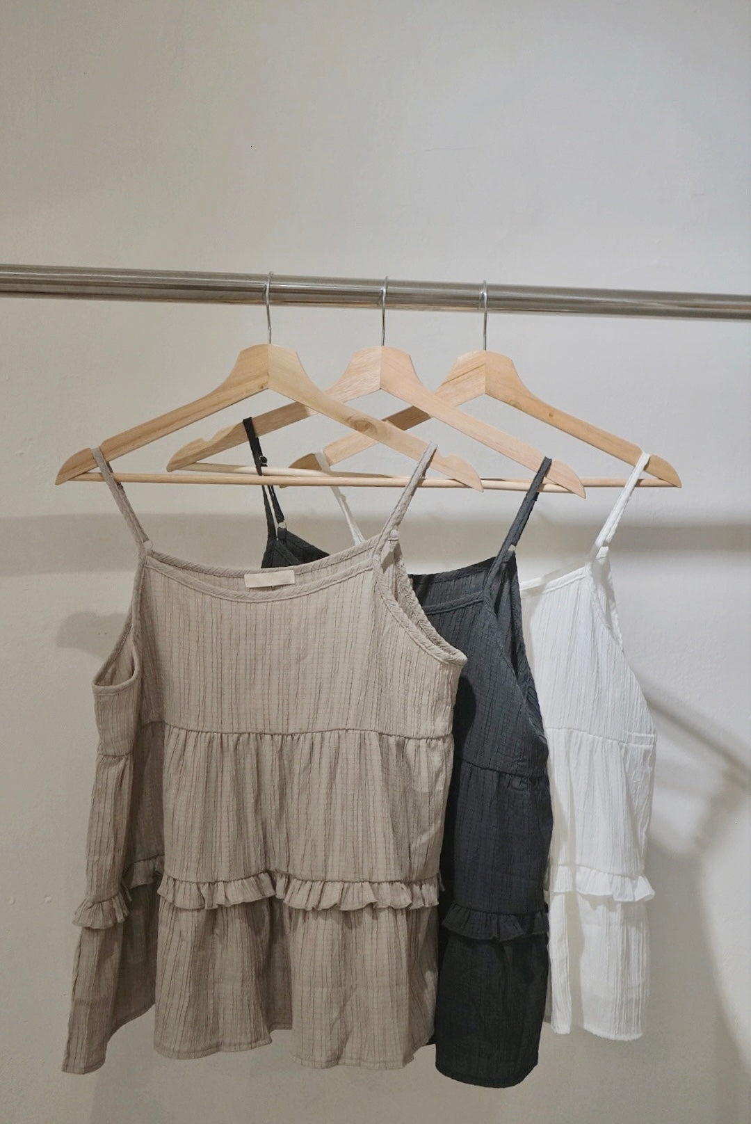 [ 大愛！] to summer sleeveless/ white