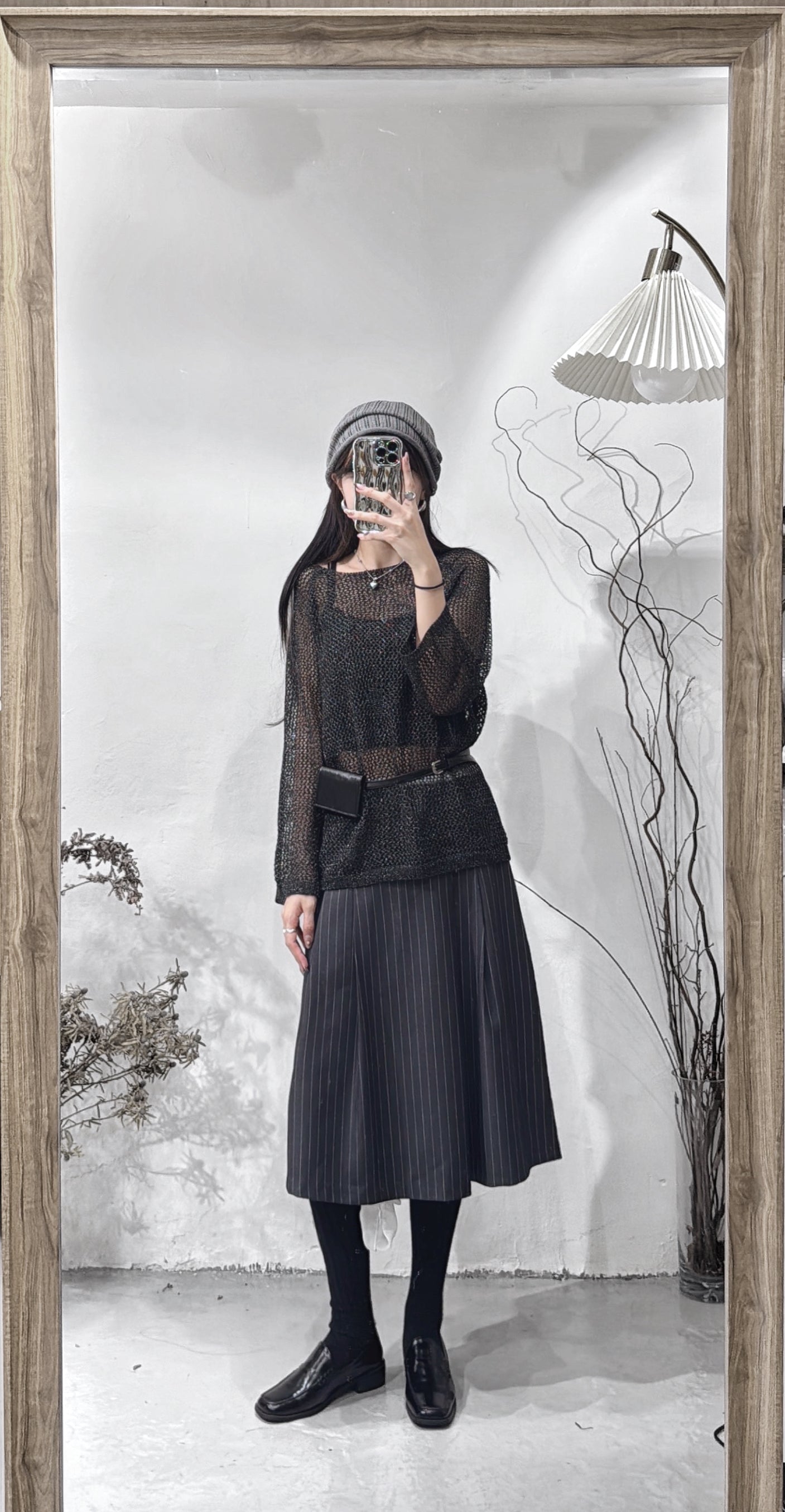 [直播92折適用!] stripped skirts/ 2 colors