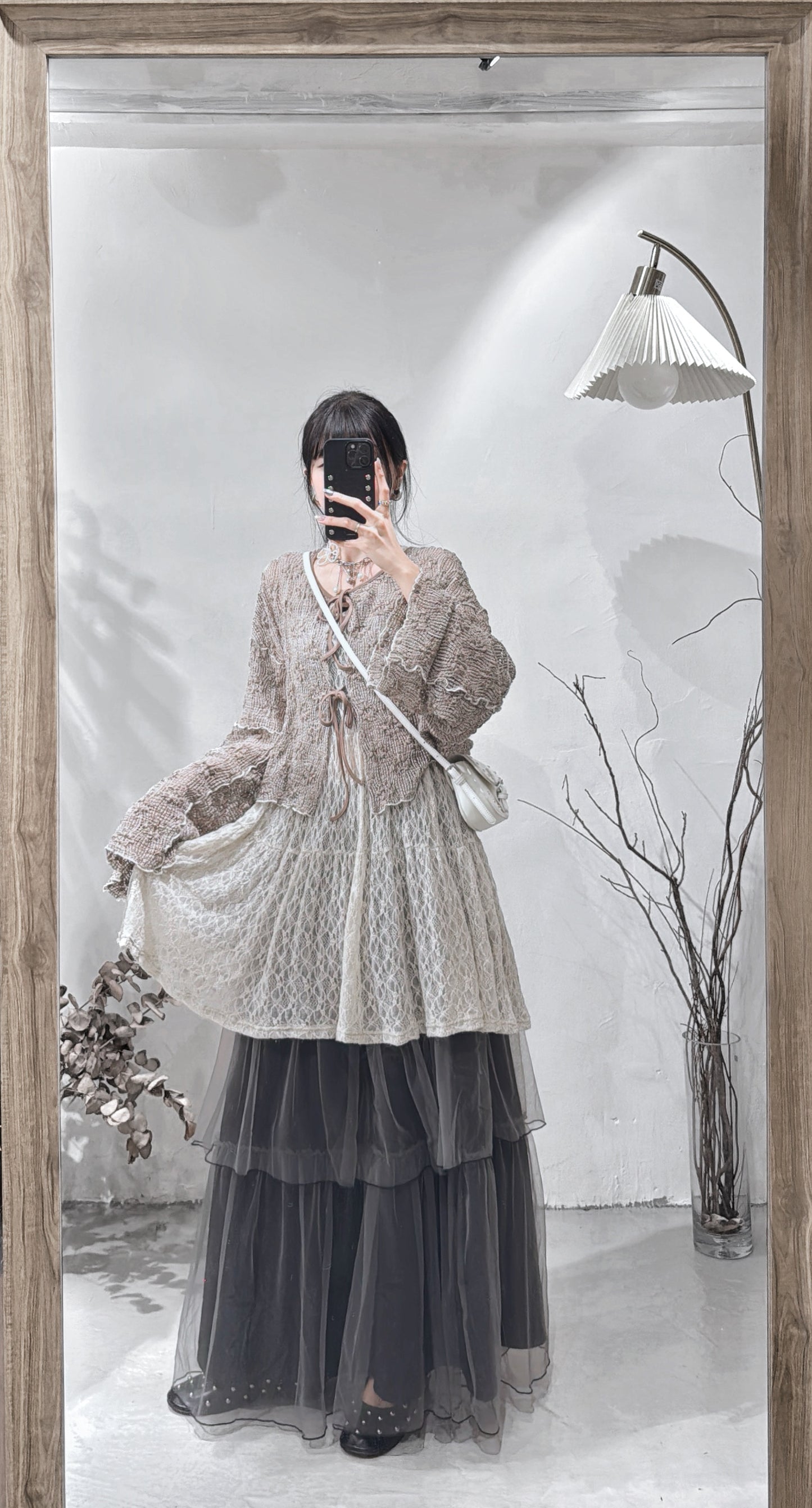 [ 現貨/預訂 ˚.🎀༘⋆][ 超美布料！] dot dot ginni outer / 3 colors